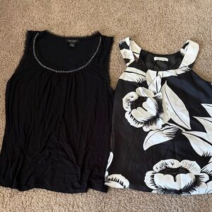 2 White House black market size large tops
